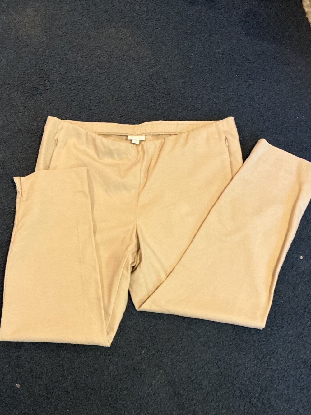 J. Jill Women's Ponte Knit Pants in Camel